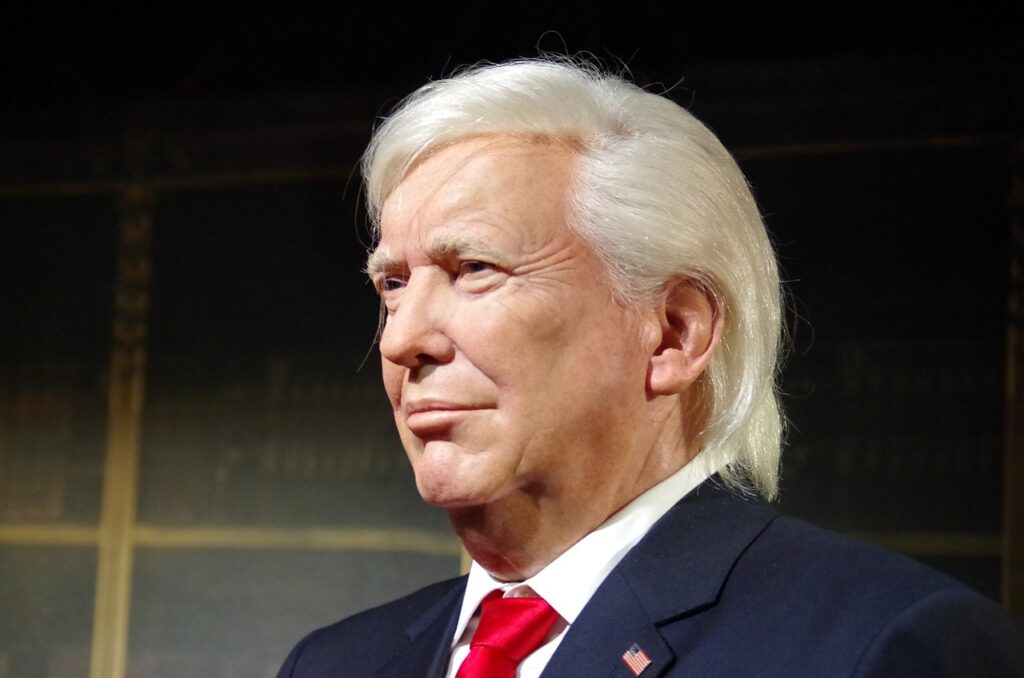 trump, the president of the, usa, a wax dummy, trump, trump, trump, trump, trump